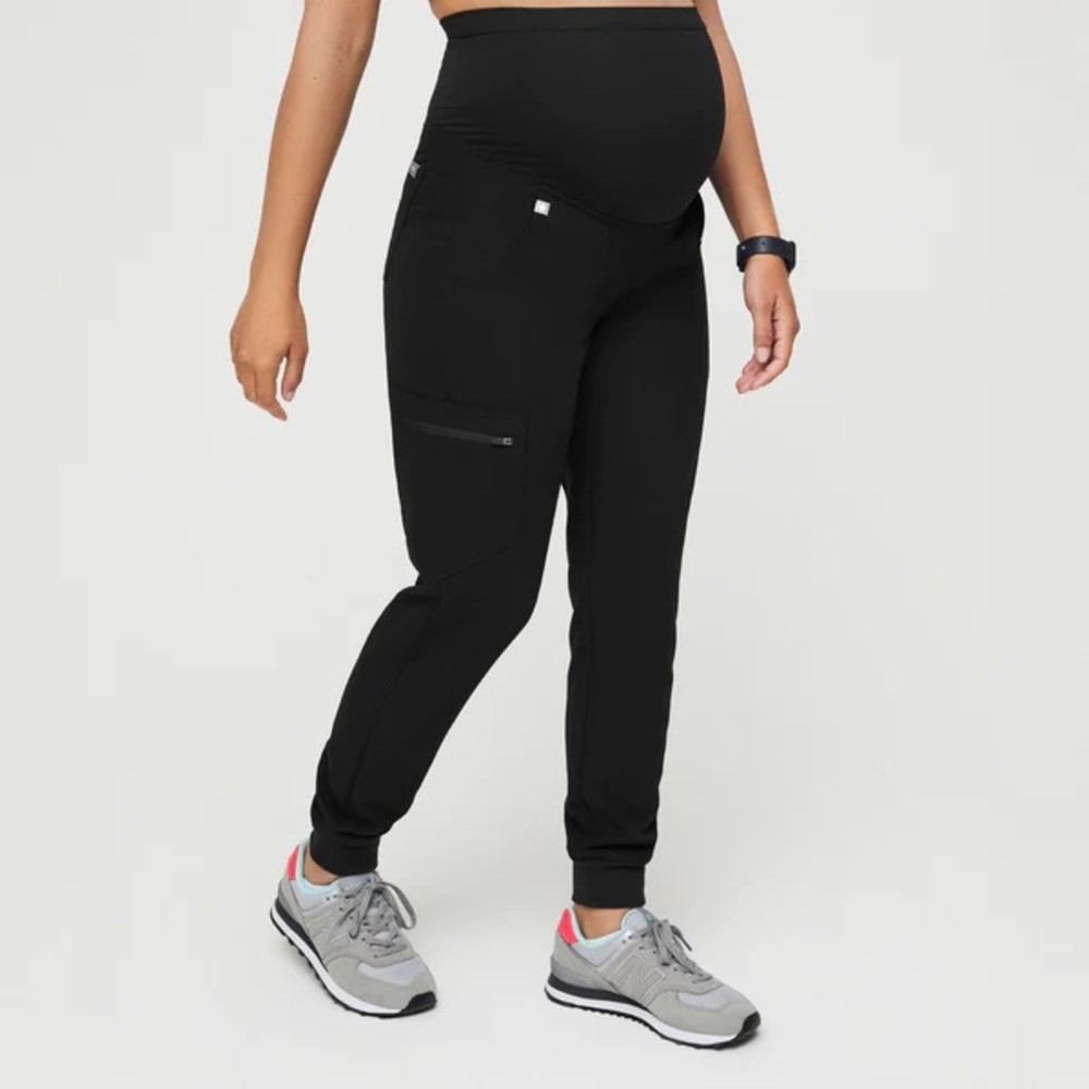 Women's Black Zamora™ Maternity - Jogger Large